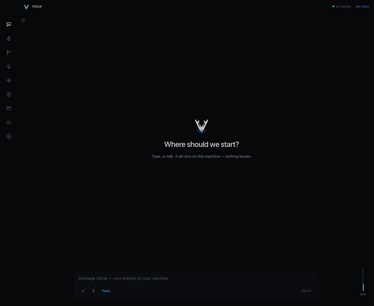 Voical Local Chat and Code